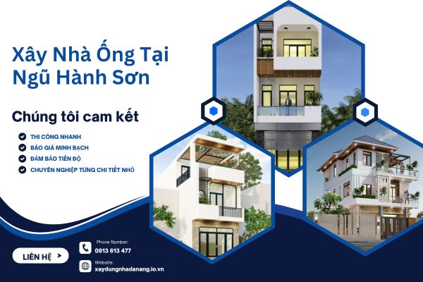 Xây Nhà Ống Tại Ngũ Hành Sơn – Giải Pháp Thi Công Nhà Ống Khu Vực Ven Biển